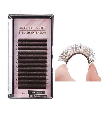 Fio Arison Lashes Colorido Y 0.07 D Mix