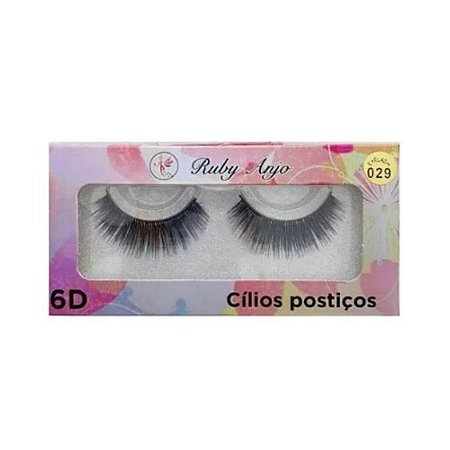 Cílios Postiços Ruby Anjo 6D/029 RA-255