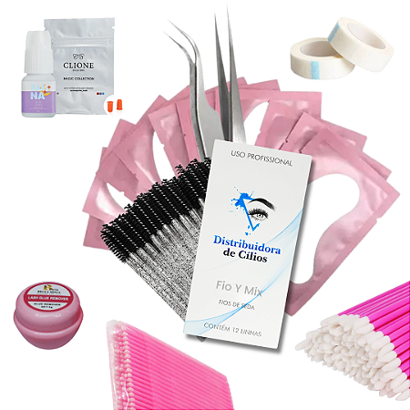 Kit Extensão de Cílios Iniciante