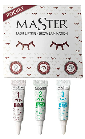 Kit Master Premium Lash Lifting Brown Lamination (Pocket)