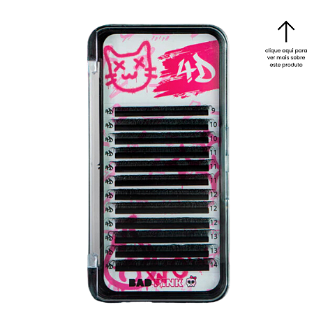 Cílios BAD PINK W4D 0.07 L