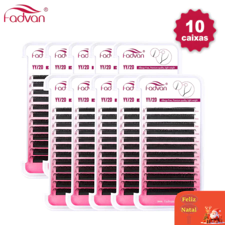 Kit Cilios FADVAN Y 10 caixas