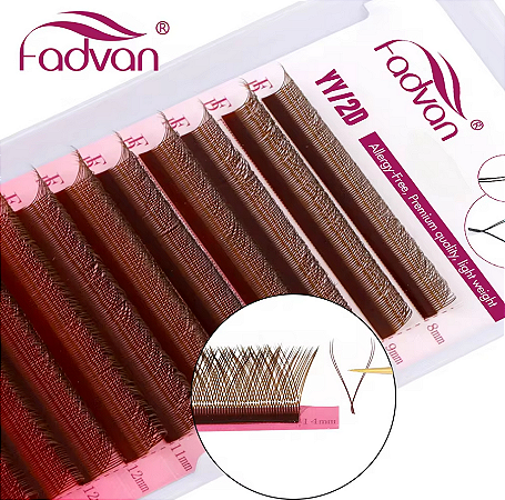 Fio Fadvan YY 0.07 D Marrom Tamanho:Mix