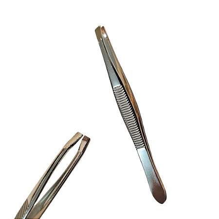 Pinça Chanfrada de Sobrancelhas