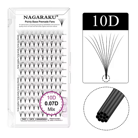 Fio Nagaraku Fan Pronto Premade Mix 0.07D