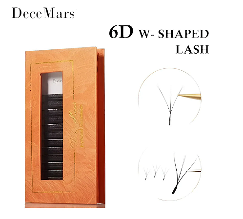 Cílios Decemars W 3D Duplo (6D)