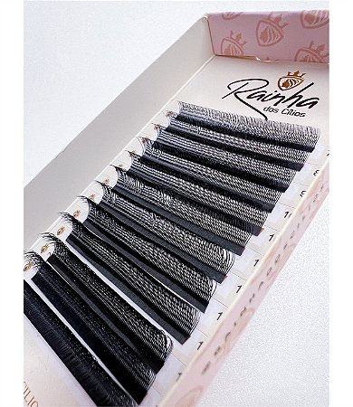 Cílios Rainha Y U Curvatura D