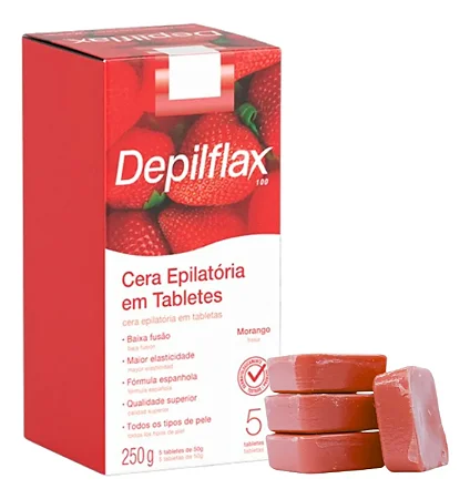 Cera Epilatória em Tabletes