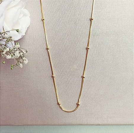 Colar coringa - Dourado, Prata ou Grafite!