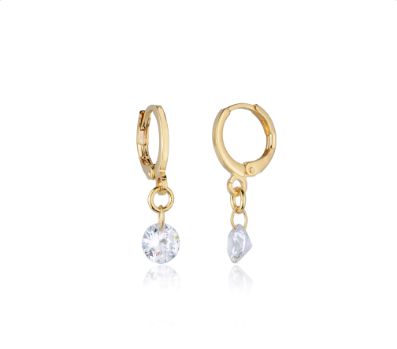 Argolinha ponto de luz - Dourada!