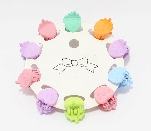 Cartela Com 10 Mini Prendedor Infantil - Temático