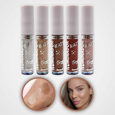 Kit com 5 Iluminadores Bastão Cremoso - Kyrav