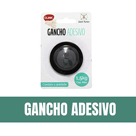 Gancho Adesivo 1,5Kg - Clink