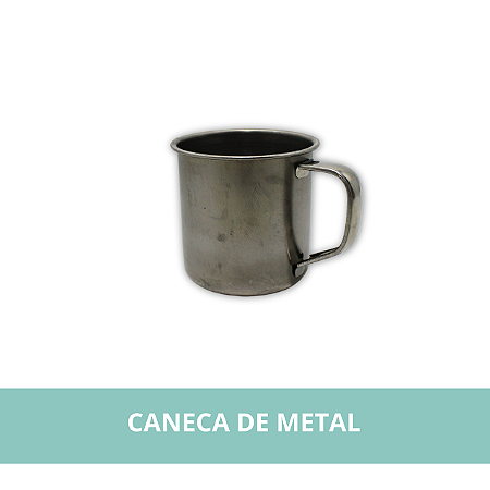 Xícara de Metal 100 ml