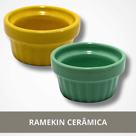 Ramekin 50ml Cerâmica Pequeno - Diferentes Cores