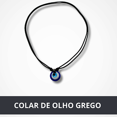 Colar Olho Grego Cordão