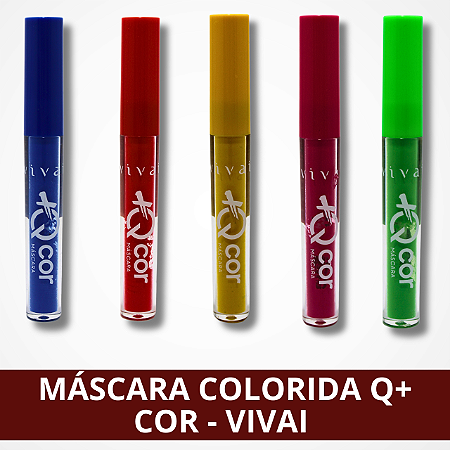 Máscara de Cílios Vivai - +Q Cor