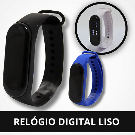 Relógio Digital Liso