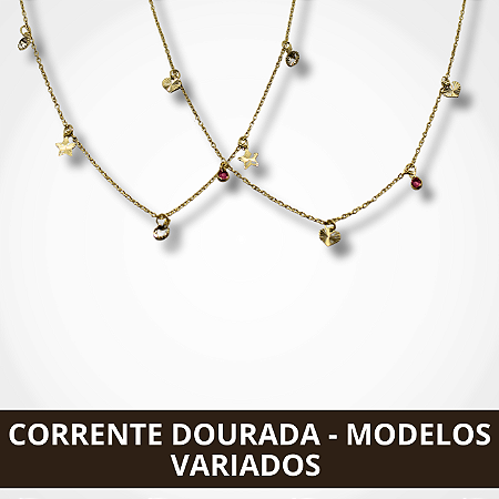 Corrente Dourada - Modelos Variados