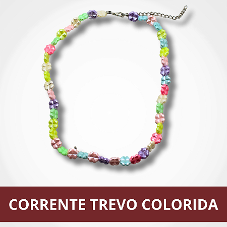 Corrente Trevo Colorida