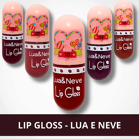 Lip Gloss - Lua e Neve
