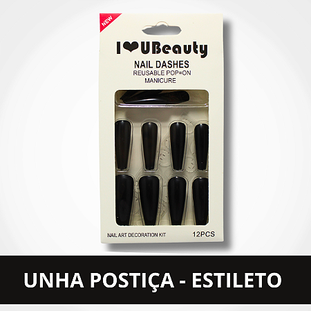 Unha Postiça - Estileto