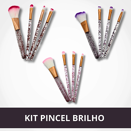 Kit Pincel - Glitter