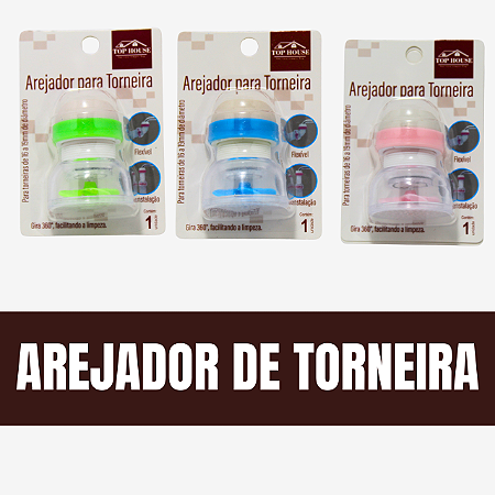 Arejador de Torneira de Fácil Instalação