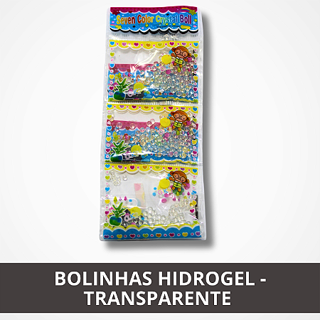 Bolinha Hidrogel - Transparente