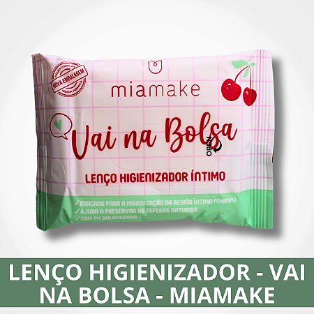 Lenço Higienizador - Vai na Bolsa - MiaMake