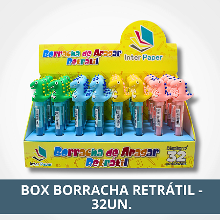 Box Borracha Retrátil - 32Un.