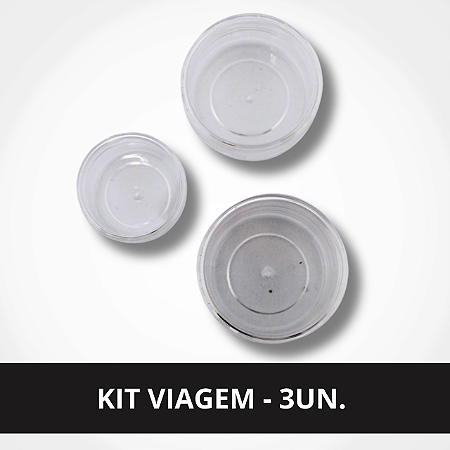 Kit Viagem - 3un.