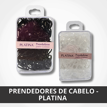 Prendedor de Cabelo - Platina