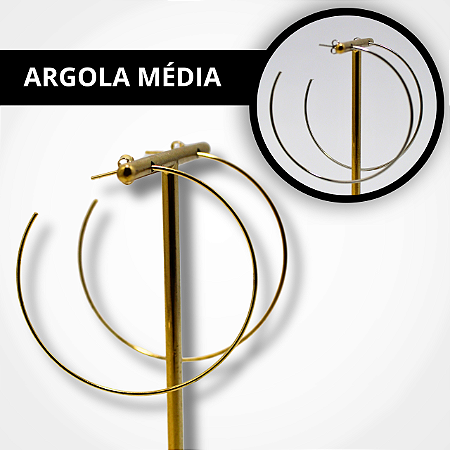 Brinco Argola Média