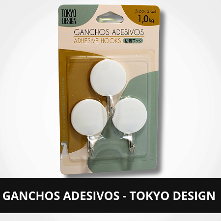 Ganchos Adesivos - Tokyo Design