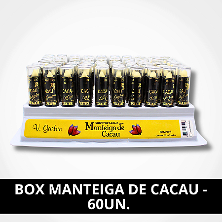Box Manteiga de Cacau - V. Garbin  - 60un