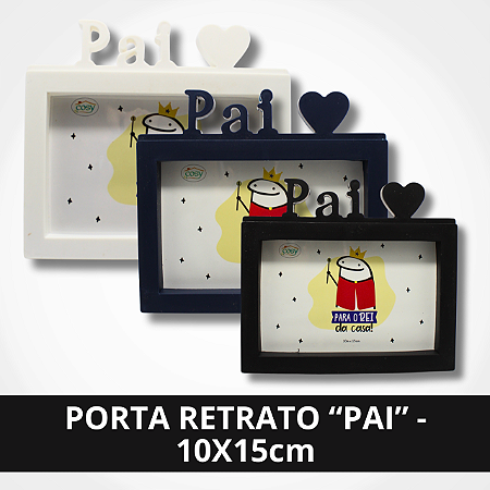Porta Retrato "PAI"  - 10x15 cm