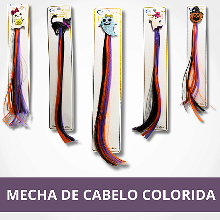 Mecha de Cabelo Colorida