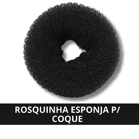 Rosquinha Esponja Donut para Coque - Média