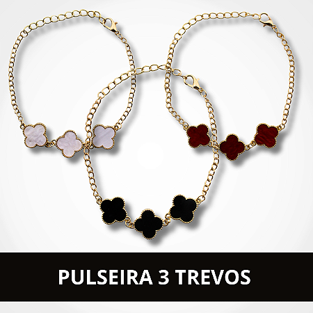 Pulseira 3 Trevos