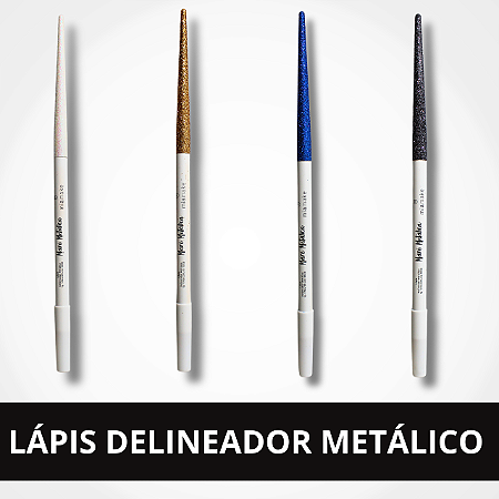Lápis Delineador Metálico - Maré Metálica - MiaMake