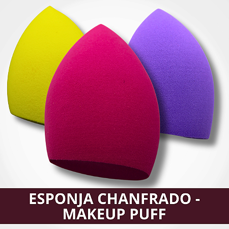 Esponja Chanfrado - MakeUp Puff