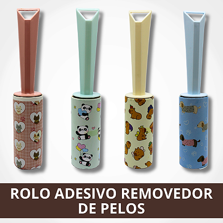 Rolo Adesivo Remove Pelos - 20 Folhas