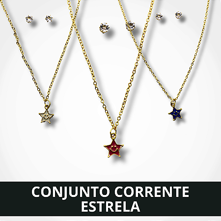 Conjunto Corrente Estrela  - Sortido