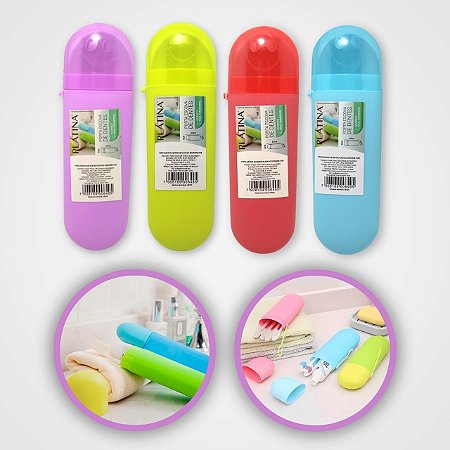 Porta Escova De Dentes - Colorido