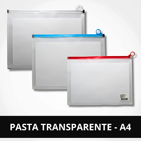 Pasta Transparente - A4