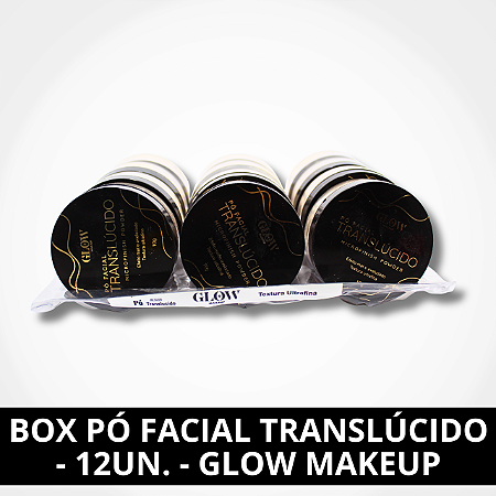 Box Pó Facial Translúcido - 12Un. - Glow MakeUp
