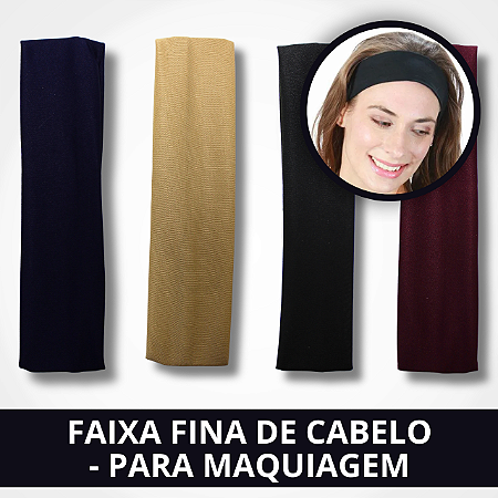 Faixa Fina Para Maquiagem