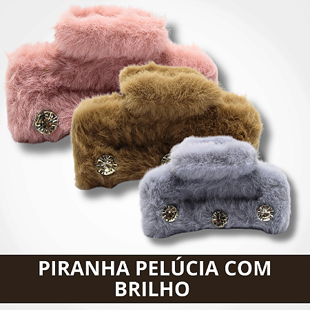 Piranha Pelúcia Com Brilho