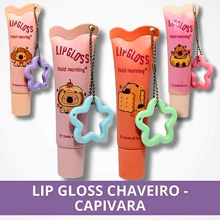 Lip Gloss Chaveiro - Capivara